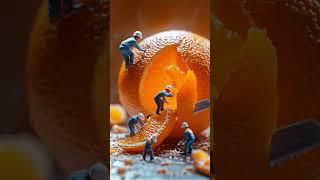Viral ai generated tiny workers #ai