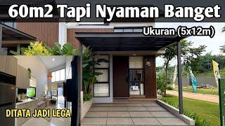 Rumah Minimalis 60m2 ukuran 5x12m Kecil Tapi Nyaman Banget! Grand Duta City (soj)