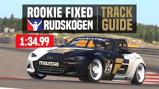 iRacing Rookies | Rudskogen track guide (Global Mazda MX5 Fixed)