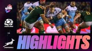 HIGHLIGHTS | SCOTLAND V SOUTH AFRICA | AUTUMN NATIONS SERIES