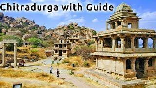 Chitradurga Fort with Guide Forts of Karnataka Tourism Chitradurga tourism India ಚಿತ್ರದುರ್ಗ ಕೋಟೆ