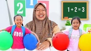 Keysha Sheena and Story at School Get Balloon Prizes