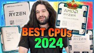 Best CPUs of 2024 (Intel vs. AMD): Gaming, Production, Budget, & Efficiency