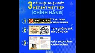 3 DẤU HIỆU NHẬN BIẾT KÉT SẮT VIỆT TIỆP CHÍNH HÃNG MỚI NHẤT NĂM 2022