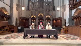 Ibrahim Dardasawi, Nasser Hussein, and Mohamed Abbas at the University of Chicago