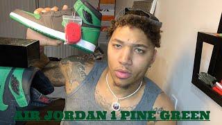 AIR JORDAN 1 PINE GREEN x ON FOOT REVIEW