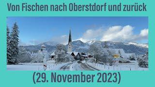 Von Fischen nach Oberstdorf und zurück (29. November 2023) ￼