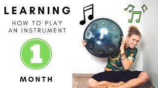 Learning an instrument in 1 month (Handpan challenge)