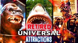 Top Retired Universal Studios Attractions