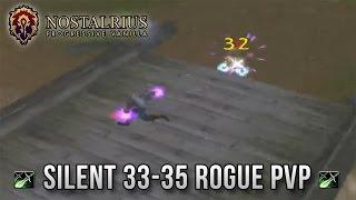 Silent - Nostalrius 33-35 Open World Rogue PVP