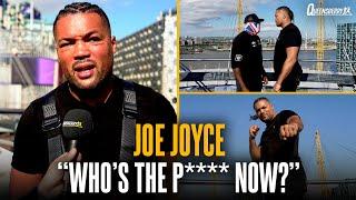 "Who's the p**** NOW?" | Joe Joyce FIRES BACK at Derek Chisora for O2 Arena antics 