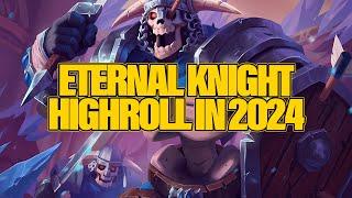 The Most You Can Highroll an Eternal Knight Build | Dogdog Hearthstone Battlegrounds