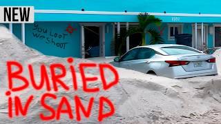 BURIED in SAND: The Devastating Impact of Hurricanes Milton & Helene