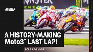 The showstopping Moto3™ finale!   | 2023 #BritishGP