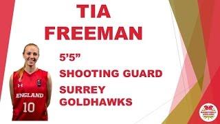 Tia Freeman - England U16W Highlights