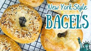How to Make New York Style Bagels | EASY and Delicious!