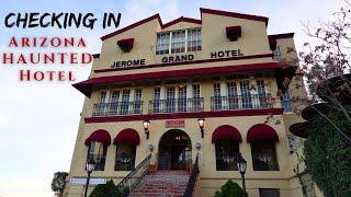 Staying the Night at the Haunted Jerome Grand Hotel - Famous Ghost Town in Arizona!