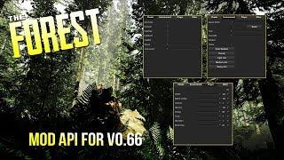 The Forest Mod API For v0.66 (Mediafire Link In Description)