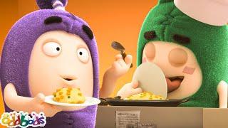 It's Not Easy Being A Foodie | Oddbods - Food Adventures | Cartoons for Kids