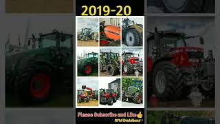 Evolution of AGCO tractors (1990-2023) by RFM