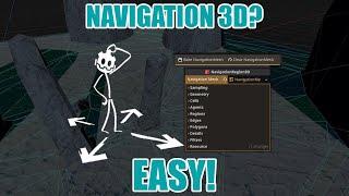 How to Easily Use Navigation 3D in Godot 4