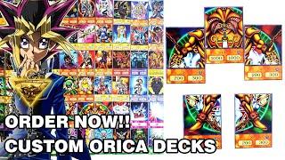 YUGI DECK | YUGIOH ORICA CARDS FOR SALE: OPEN TO CUSTOM ORDER!! International Deliveries