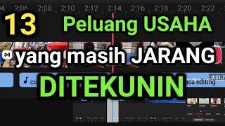 13 PELUANG USAHA 2021 (yang) Masih jarang ditekuni