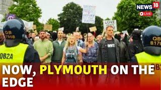 UK Protests Live | Police Injured And Van Damaged In Plymouth Protests | Live News | N18G | UK News