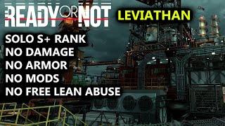 Leviathan - SOLO S+ RANK  (No Armor, No Damage, No Mods) - Dark Waters - READY OR NOT