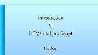 Introduction  to HTML and JavaScript | JavaScript | betaQsolutions