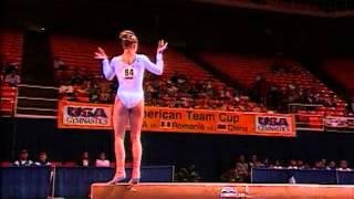 Sierra Sapunar - Balance Beam - 1998 International Team Gymnastics Championships - Women