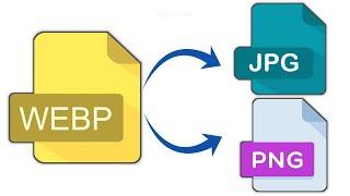 How to Save Webp Image As JPG or PNG