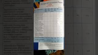 Design of questions paper of science  2017-18