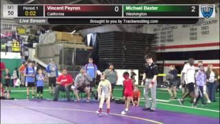 1 Bantam 50 Vincent Peyron California vs Michael Baxter Washington 8428930104