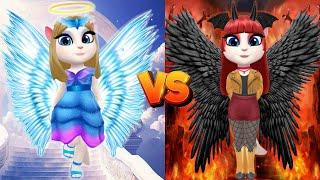 My Talking ANGEL Angela  VS Angela DEVIL 