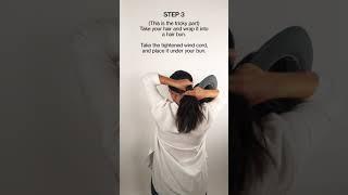 Hot to tie your hair in a Tilley hat