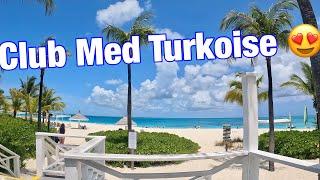 CLUB MED TURKS and CAICOS Walkthrough and BEACH  