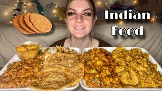 INDIAN FOOD MUKBANG! (Vegan)