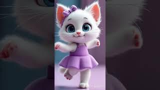 Kitten Can’t Stop Dancing!  Funniest Moves Ever!
