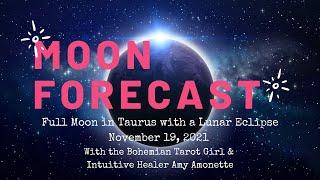 Moon Forecast for the Full Moon in Taurus with an Lunar Eclipse