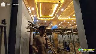 Nên Chọn Trần Thạch Cao Hay Trần Gỗ Tự Nhiên, bạn hãy xem clip này | TRẦN GỖ MIỀN BẮC | TRẦN GỖ ĐẸP