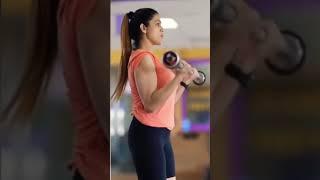  Wow cute girl workout Hot figure  NET DUNIYA FITNESS  Gym motivation#gymstatus #shorts #fitness