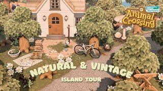 Vintage & Whimsical Natural Island Tour // Animal Crossing New Horizons