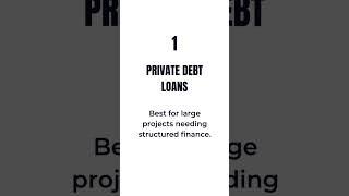 Five Smart Ways to Finance a Mega Project #shorts