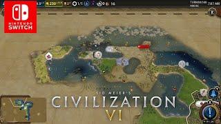 Civilization VI Deity On Switch | Hojo - Part 2 --- We Have A Barbarian Problem (Switch)