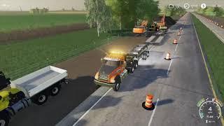 Farming Simulator 2019 Road Work Part 1