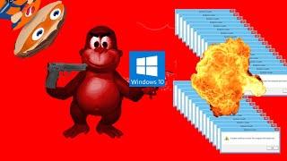 DESTROYING Windows 10 With Viruses!