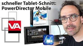 Android-Videoschnitt: mit CyberLink PowerDirector Mobile