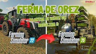 FARMING SIMULATOR 25 - Noua harta asiatica HUTAN PANTAI unde construim FERMA DE OREZ ! EPISODUL 2