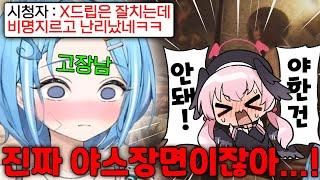 야스 장면을 보고 비명지르고 난리난 타비 보고 가실분ㅋㅋㅋㅋㅋㅋ